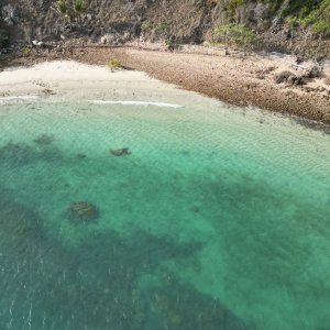 A secret beach.